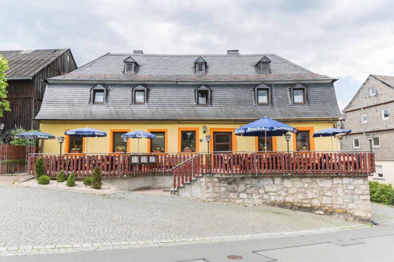 Gasthof Zum Goldenen Hirschen Hotel Geroldsgrun Exterior foto
